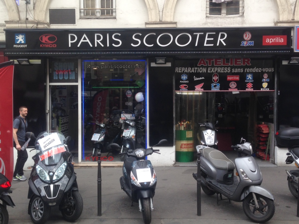 paris scooter 233,rue lafayette, Paris, 75010