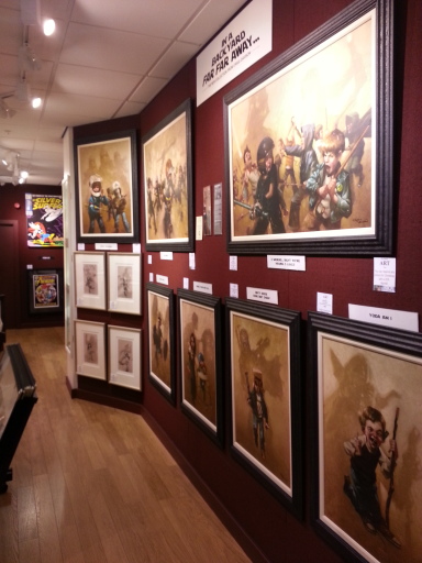 Craog Davison art at The Original Art Shop Preston