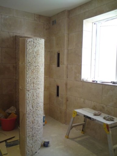 walk in wet room