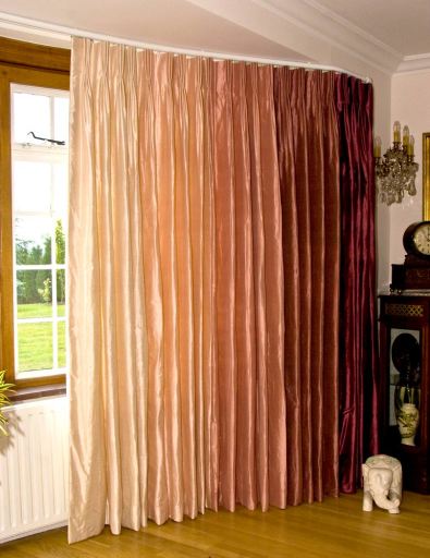 Hand made Silk curtains