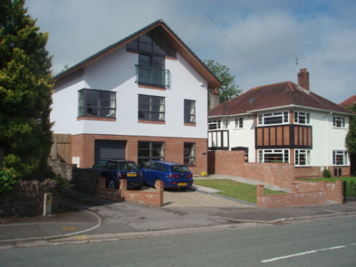 New detached dwelling at Radyr, Cardiff