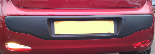 Safety and security with rear parking sensors