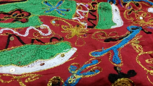 Textile available at SaffronAndSapphire.com 8 Patrick St Dun Laoghaire Co Dublin Ireland