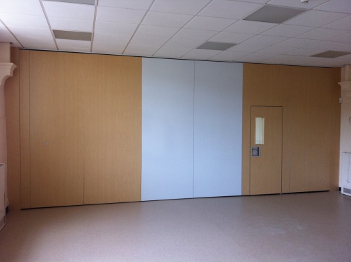 Movable Wall with Magnetic Whiteboard finish