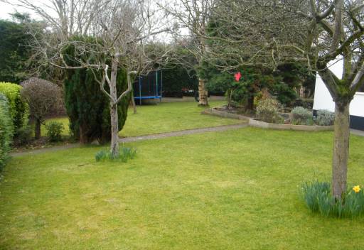 Lawn maintained by Kendal; Green Garden Services