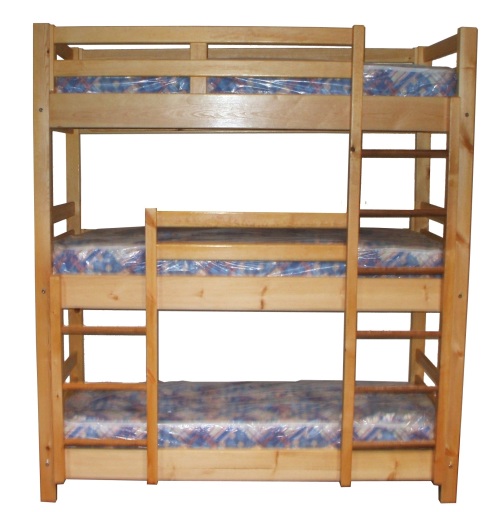 The Compact 3 Triple Bunk Bed