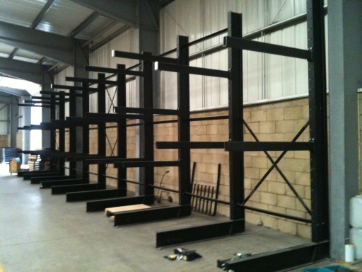New Cantilever Racking Installation