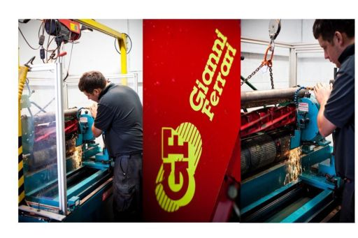 Cylinder grinding for lawn mower, gianni Ferrari,