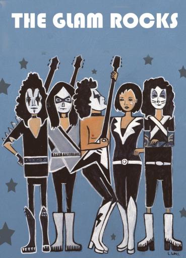 The Glam Rocks party band