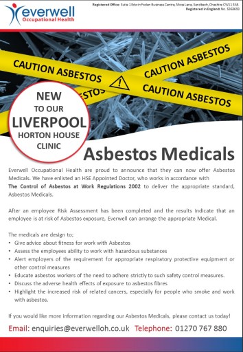 Asbestos Medicals