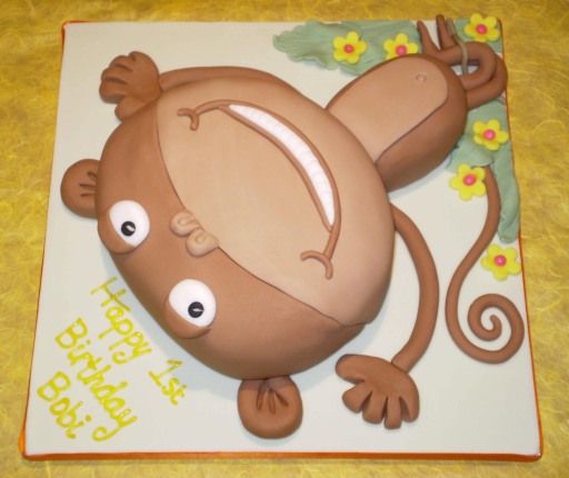 Cheeky Monkey Birthday Cake