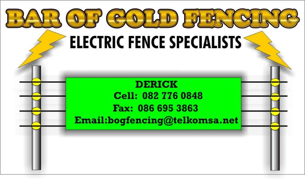 Bar Of Gold Fencing 53 hill street, Kraaifontein, 7570