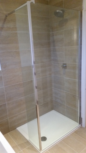 walk in shower