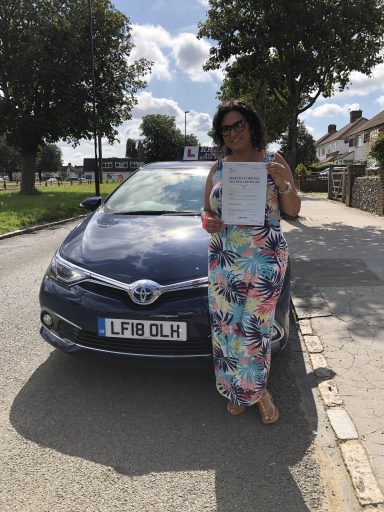 Passed 1st time in West Wickham 