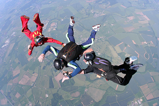 AFF Course london uk, Parachuting in the UK