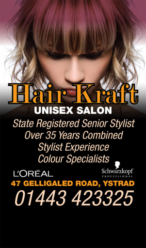 HairKraft Ystrad Rhondda Unisex Hair Salon