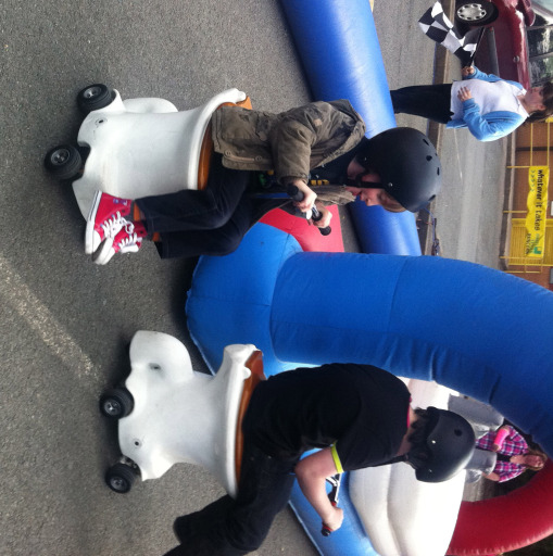 Racing Toilets