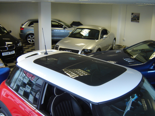 Our old showroom in Farnham