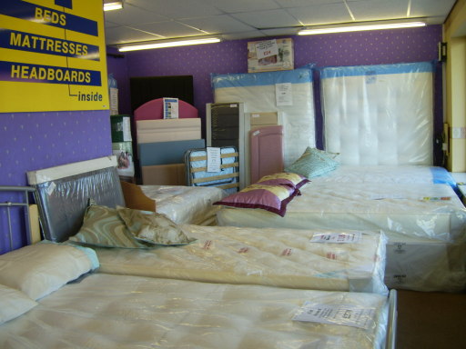 divan beds from Myers and Rest Assured at Peter Jones Carpets Ltd