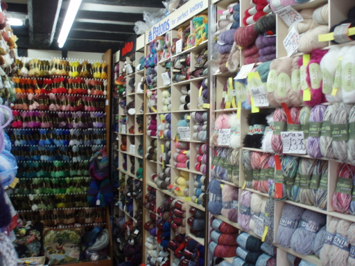 The well stocked wool shop