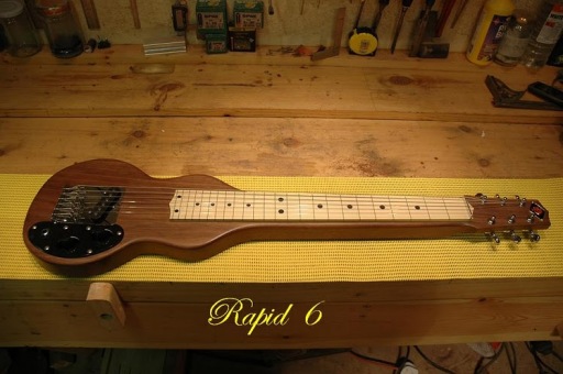 David Porthouse Rapid 6 Lap Steel Guitar