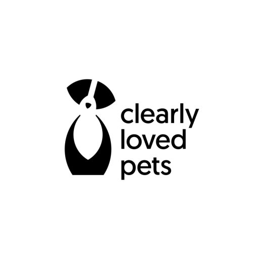 Minimalist logo design for a company offering modern dog enclosures.