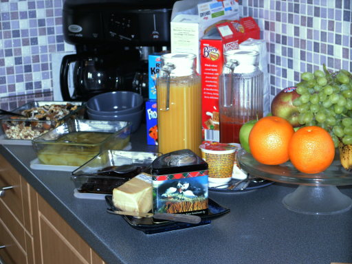 a good selection from the buffet