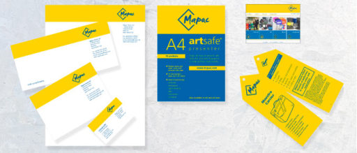 Point-of-sale design by Julie Oakley Design