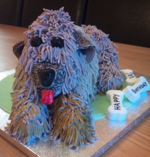 Family Dog Cake
