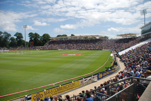 Swalec Stadium - http://www.vaughansound.co.uk/projects/case_study/swalec_stadium