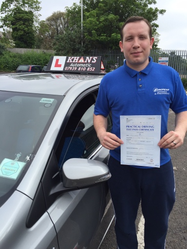 Passed 1st time in Mitcham 