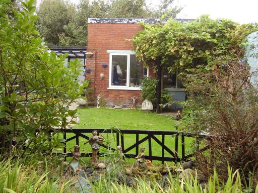 Enigma Pottery Studio in the walled garden