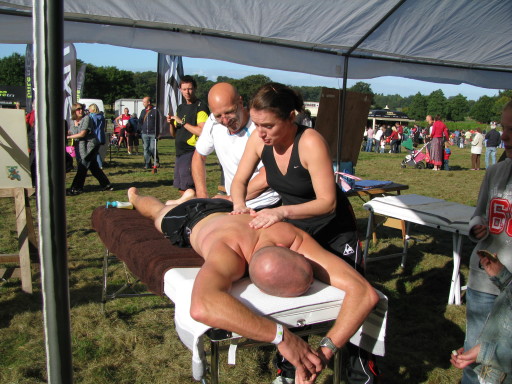Triathlon winner at Taton Park 2009 1