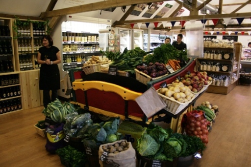 fielders farm shop inside