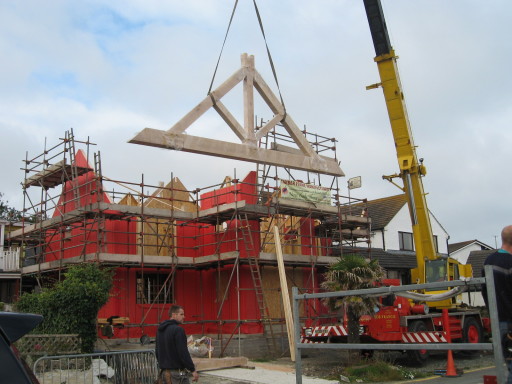 Erecting Timber Frame