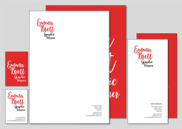 Company stationery and branding