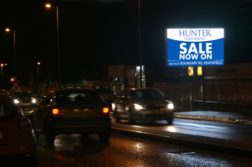 Digital billboard, Ayr