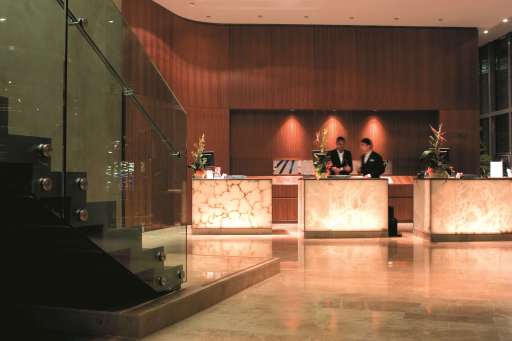 Reception desk