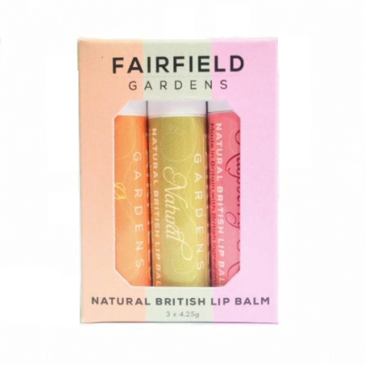 Fairfield Gardens Lip Balm Trio Gift Set