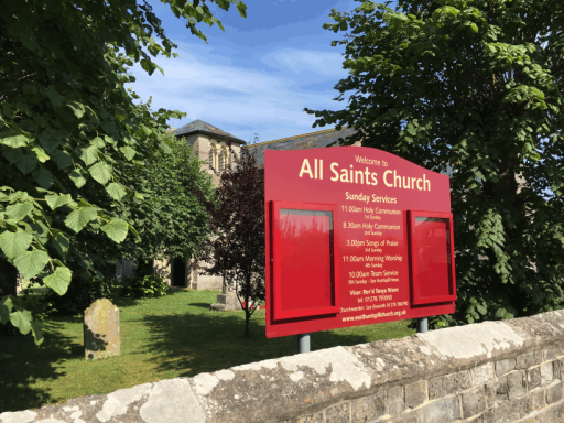 classic range church noticeboard