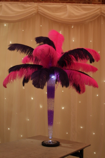 Feather Centrepieces