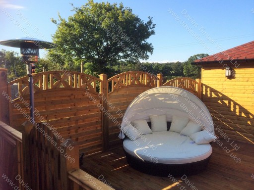 Summer House, Decking, Fencing