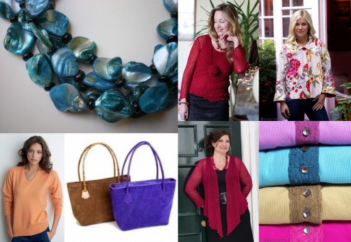 Cashmere/Silk Knitwear &amp; Handbags from Italy