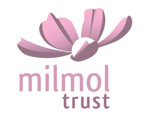 A DR logo design for a charitable trust