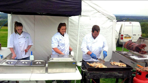hog roast catering event Cardiff