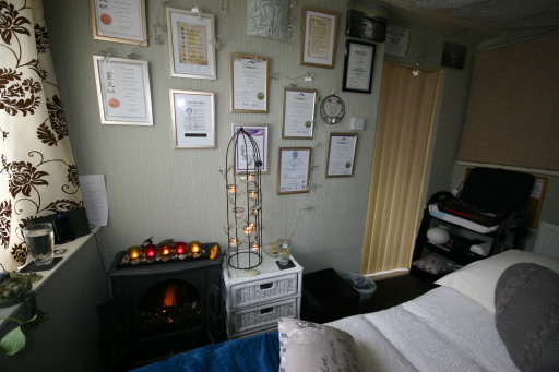 Cosy treatment room