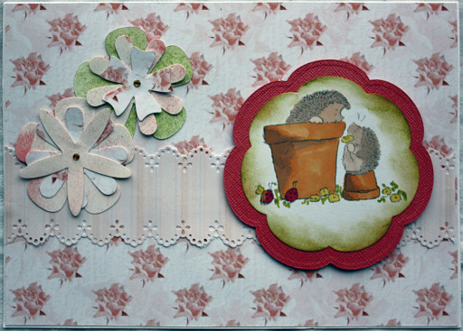 Little Hedgehog greetings card