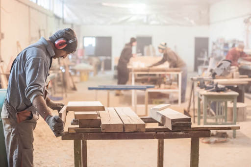 Archdesk for a joinery