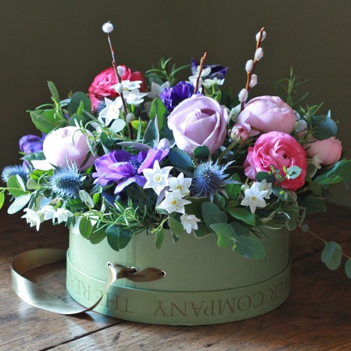 Luxury Hat Box Arrangement