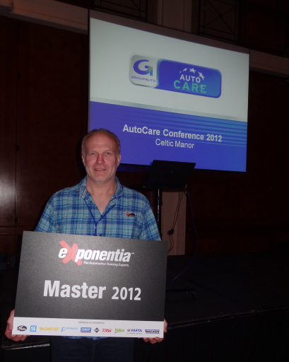 Stephen was awarded MASTER TECHNICIAN 2012